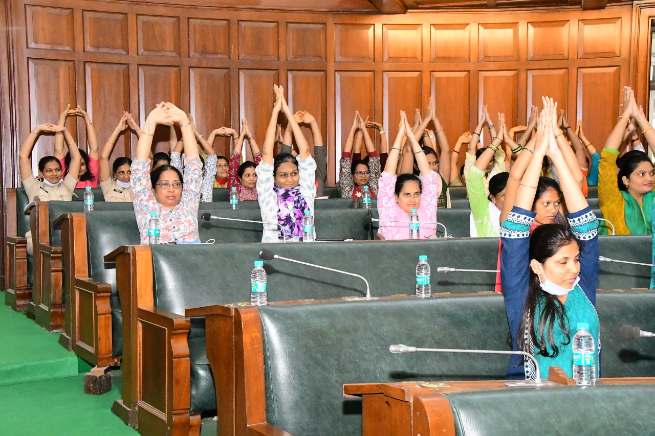 Celebrating International Yoga Day 21st June 2022